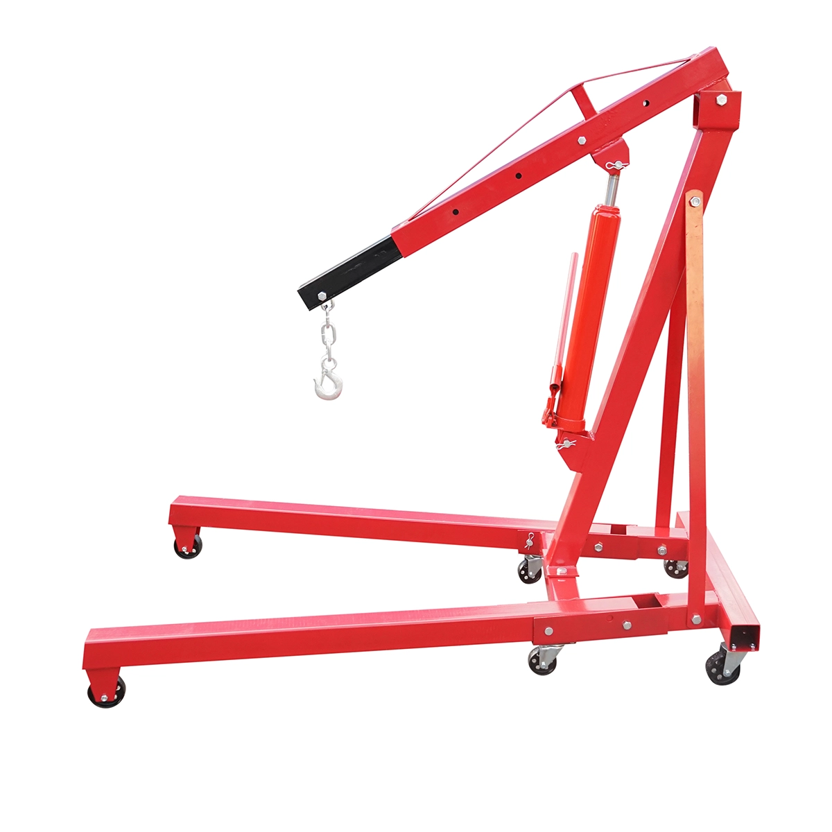 Macara hidraulica pliabila tip girafa pentru atelier - ROYAL KRAFT Germania - 2 tone - 300-2300 mm (BK79289) - imagine 3