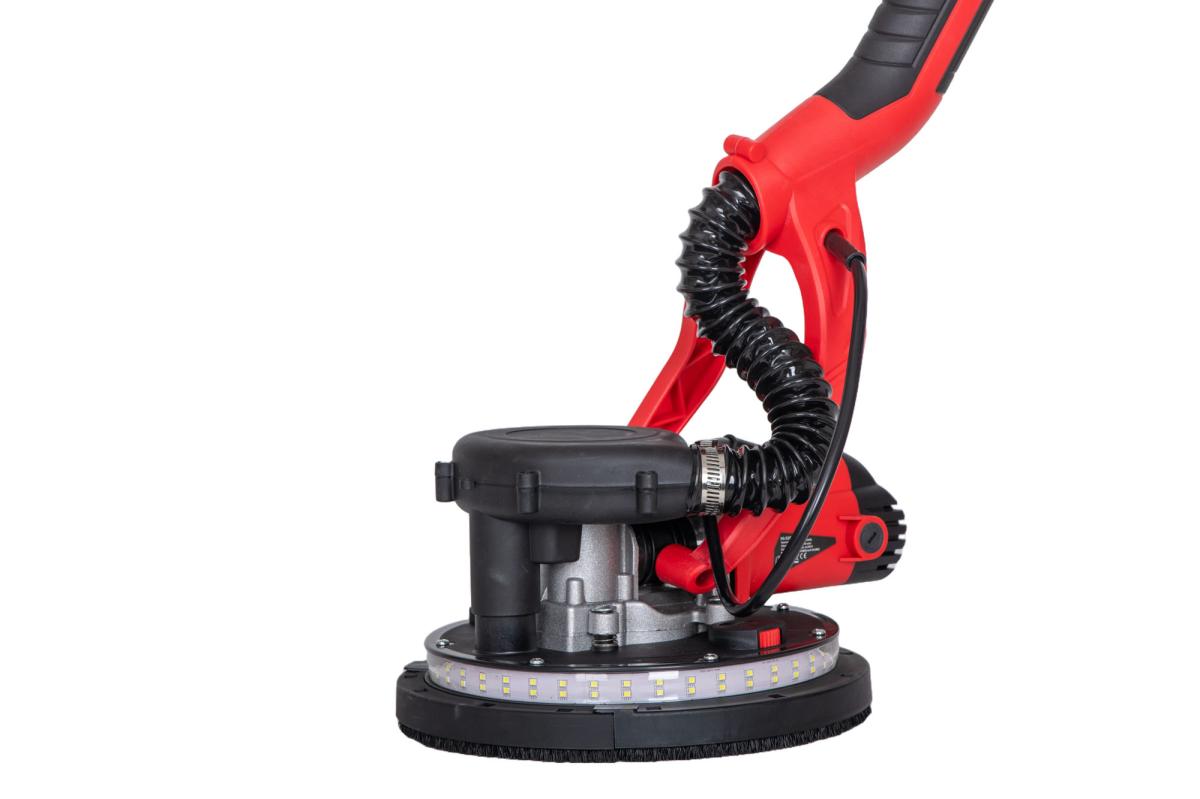 Aparat/Masina de Slefuit Pereti cu Led si Aspirator - 1100W/225 mm (Bobinaj Cupru) – BLADE Super Power - FG-S255L-2 - (girafa tavane cu bobinaj cupru) - imagine 2