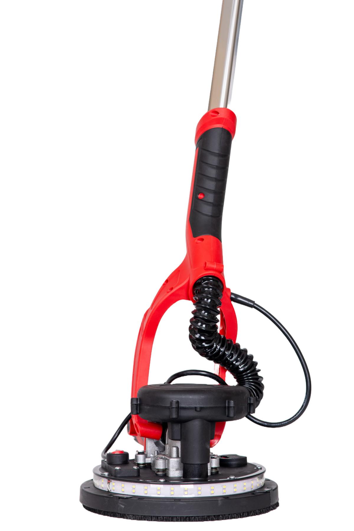 Aparat/Masina de Slefuit Pereti cu Led si Aspirator - 1100W/225 mm (Bobinaj Cupru) – BLADE Super Power - FG-S255L-2 - (girafa tavane cu bobinaj cupru) - imagine 4