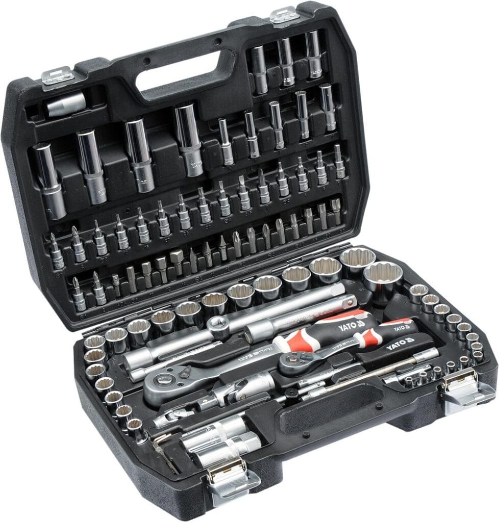 Trusa Scule Bihexagonala - YATO Polonia - Chei/Tubulare - 94 PCS