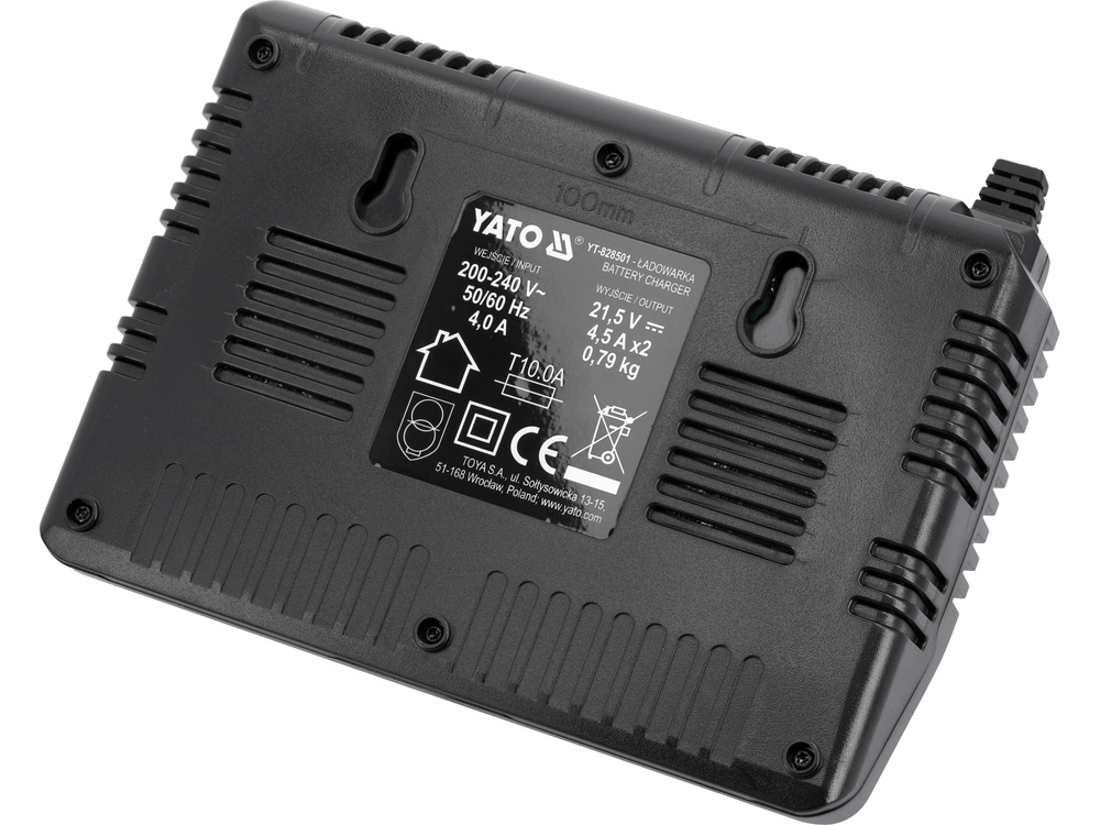 Incarcator Rapid Dublu (2 x 4.5Ah) - YATO Polonia - YT828501 - 18V - imagine 2
