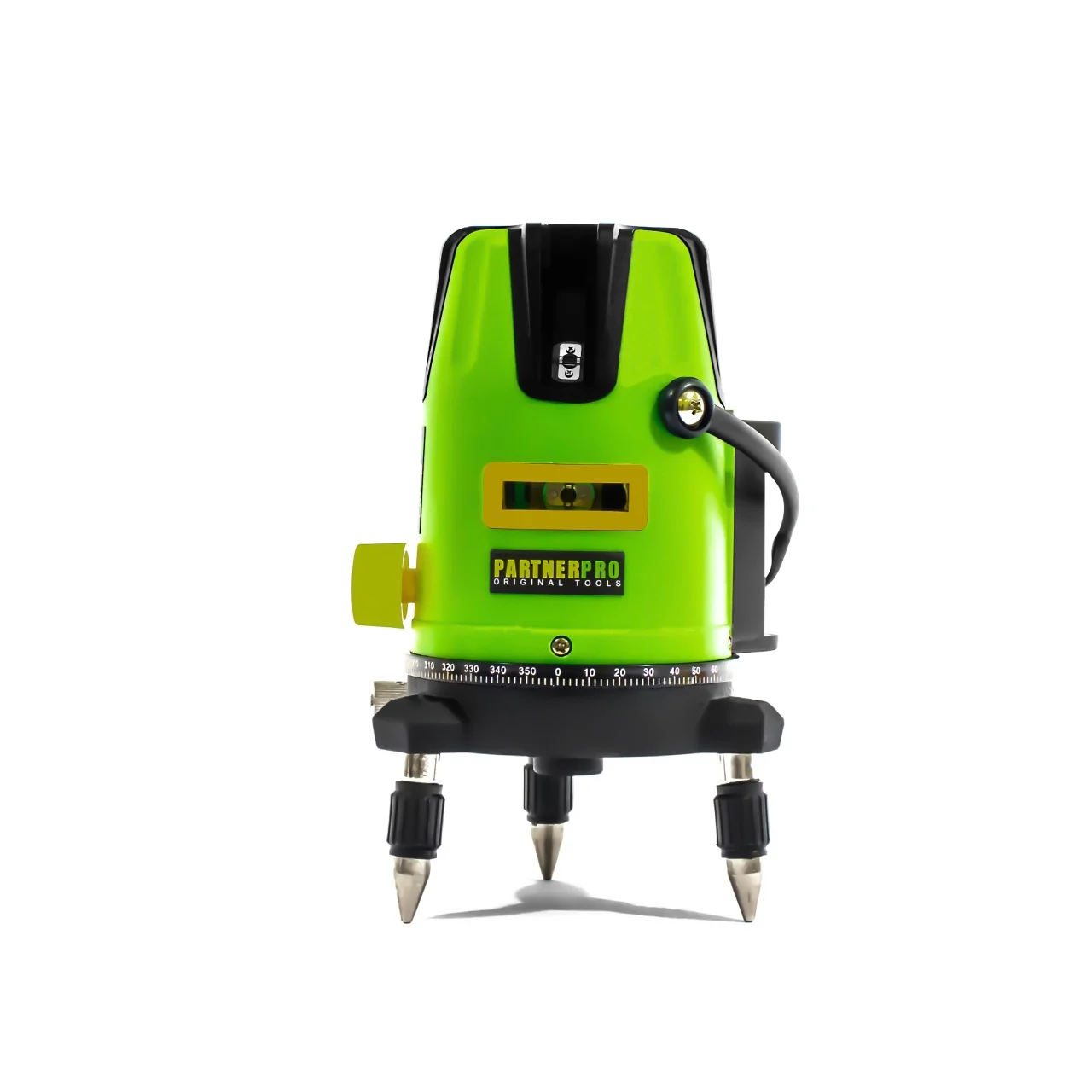 Nivela laser cu 5 linii + Trepied - PARTNER PRO - ±2 mm/5m, 40 m, Timp de nivelare ≤ 5s (14624) - imagine 2