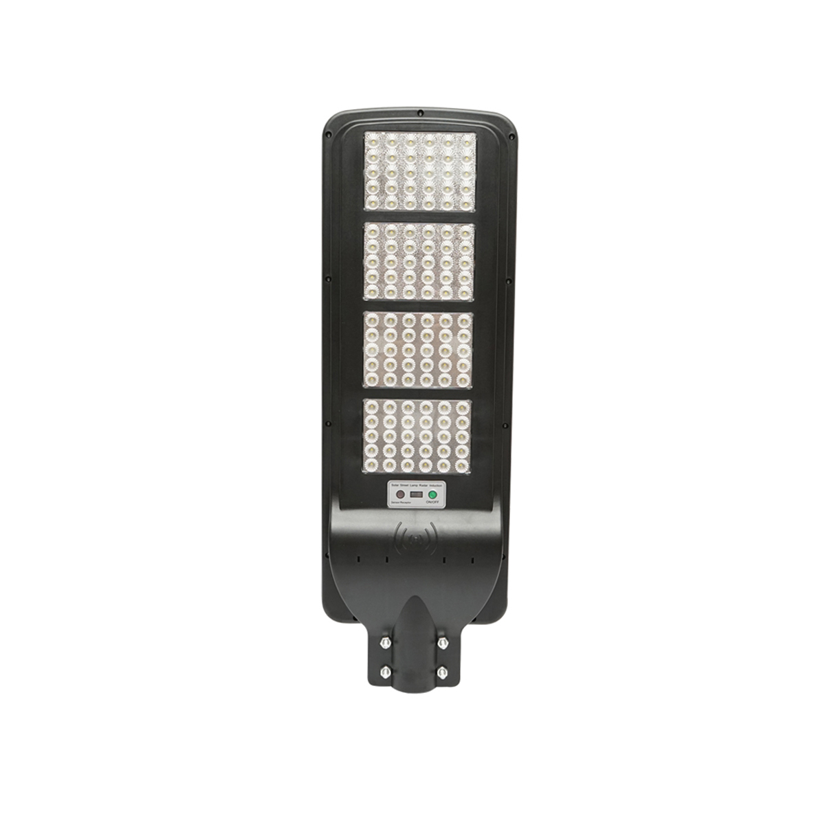 Lampa solara LED iluminat 300W cu panou solar si senzor de miscare cu prindere pe stalp - ROYAL KRAFT Germania (BK69238) - imagine 3