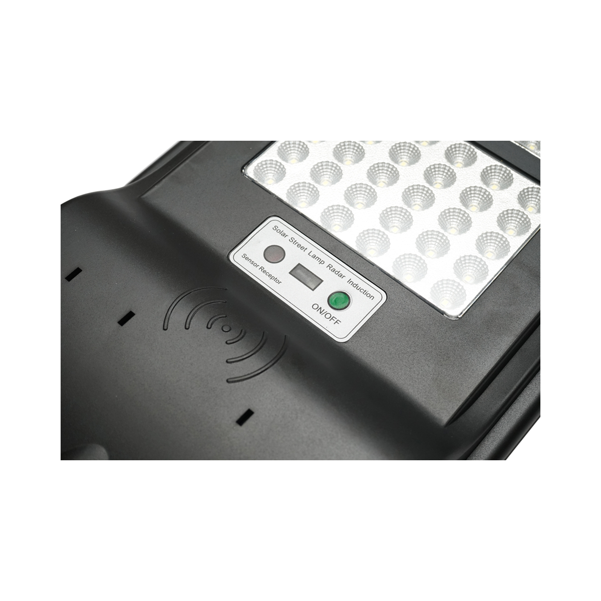 Lampa solara LED iluminat 300W cu panou solar si senzor de miscare cu prindere pe stalp - ROYAL KRAFT Germania (BK69238) - imagine 4