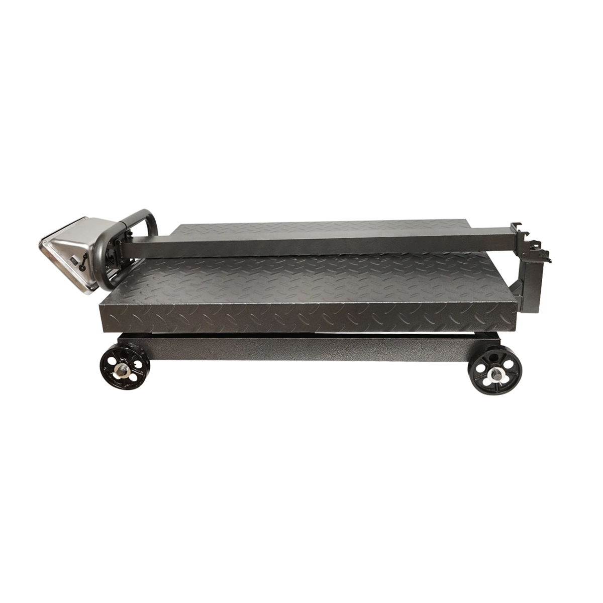 Cantar electronic de podea tip platforma 1500 Kg cu brat pliabil – ROYAL KRAFT Germania (BK78040) - imagine 2