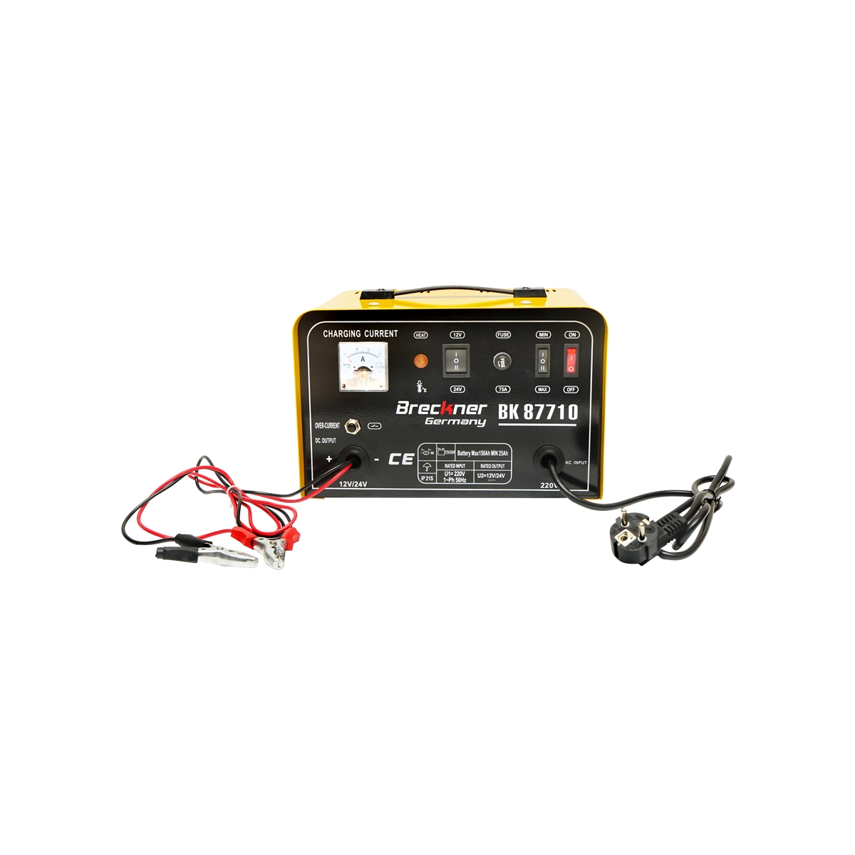 Redresor acumulator auto – 12-24V (20A) - BRECKNER Germania – 220V – (BK87710) - imagine 3