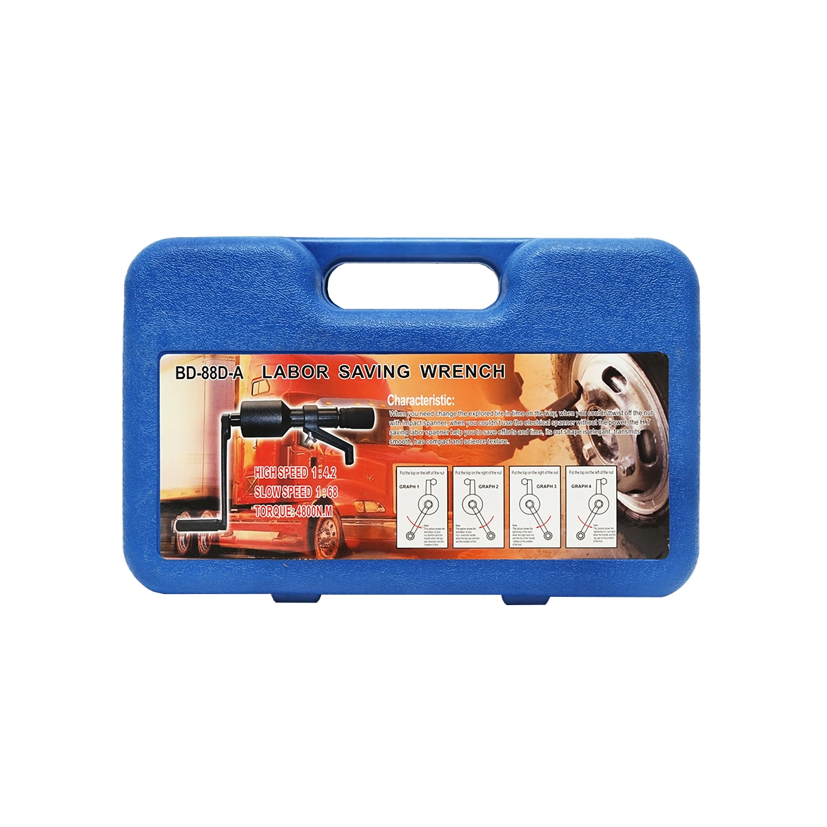 Amplificator/Multiplicator de Forta (4800 Nm) cu reductor de putere/2 trepte - ROYAL KRAFT Germania (DISCA18) - imagine 2
