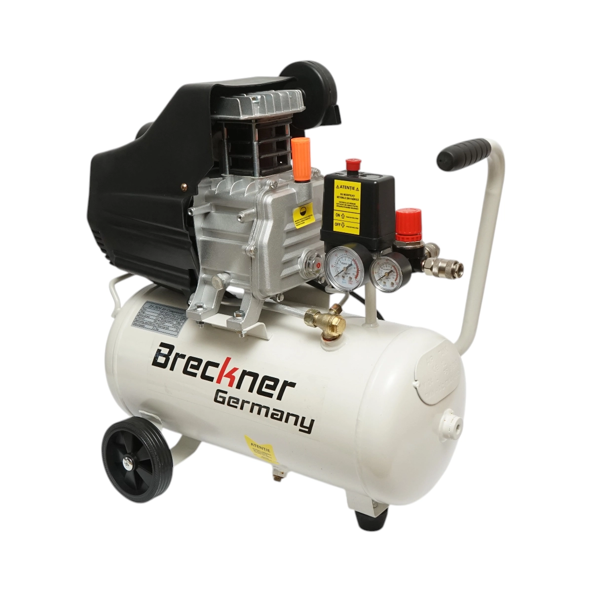 Compresor Aer – 24 Litri/2 CP - 1500W (bobinaj cupru) – ROYAL KRAFT Germania (BRECKNER) – DISDV92 - imagine 6