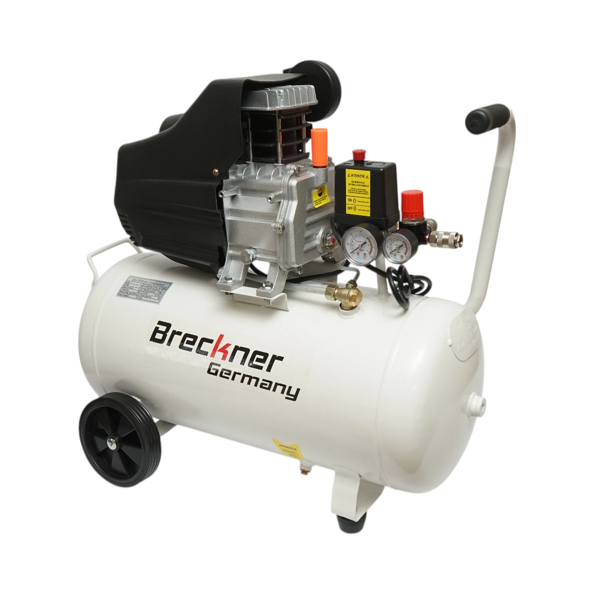 Compresor Aer – 50 Litri – 1900W/2.5CP (Bobinaj Cupru) - ROYAL KRAFT Germania (Breckner) - (BK76298) - imagine 2