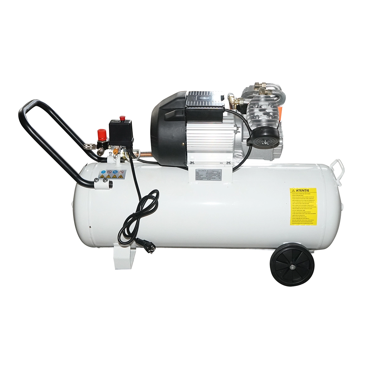 Compresor aer - 100 Litri - 2.2kW/3CP - motor in V (Bobinaj Cupru) - ROYAL KRAFT Germania - volum aer 425/min - (BK76300)