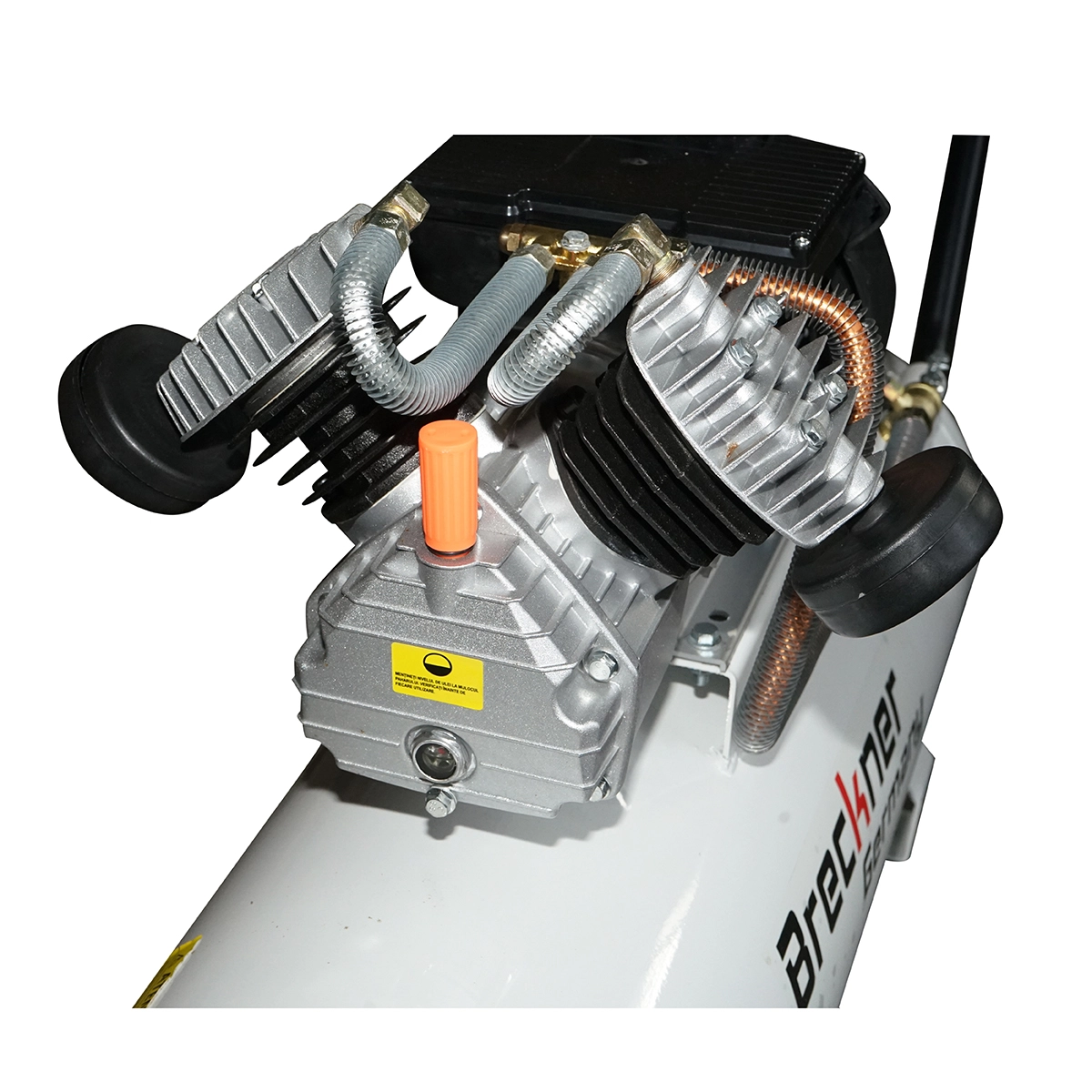 Compresor aer - 100 Litri - 2.2kW/3CP - motor in V (Bobinaj Cupru) - ROYAL KRAFT Germania - volum aer 425/min - (BK76300) - imagine 4