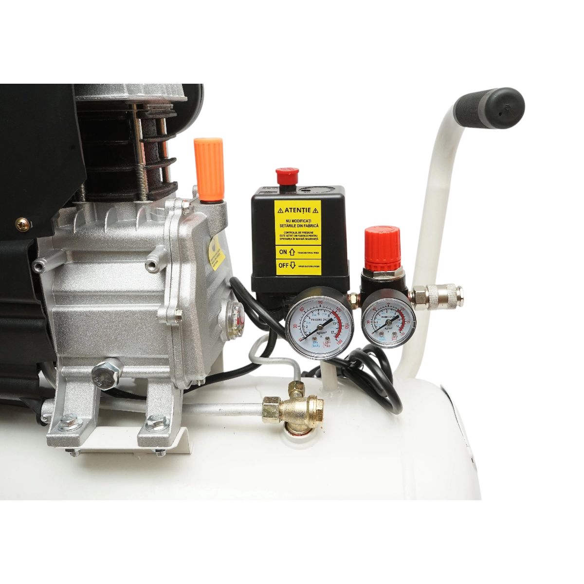 Compresor Aer – 50 Litri – 1900W/2.5CP (Bobinaj Cupru) - ROYAL KRAFT Germania (Breckner) - (BK76298) - imagine 5