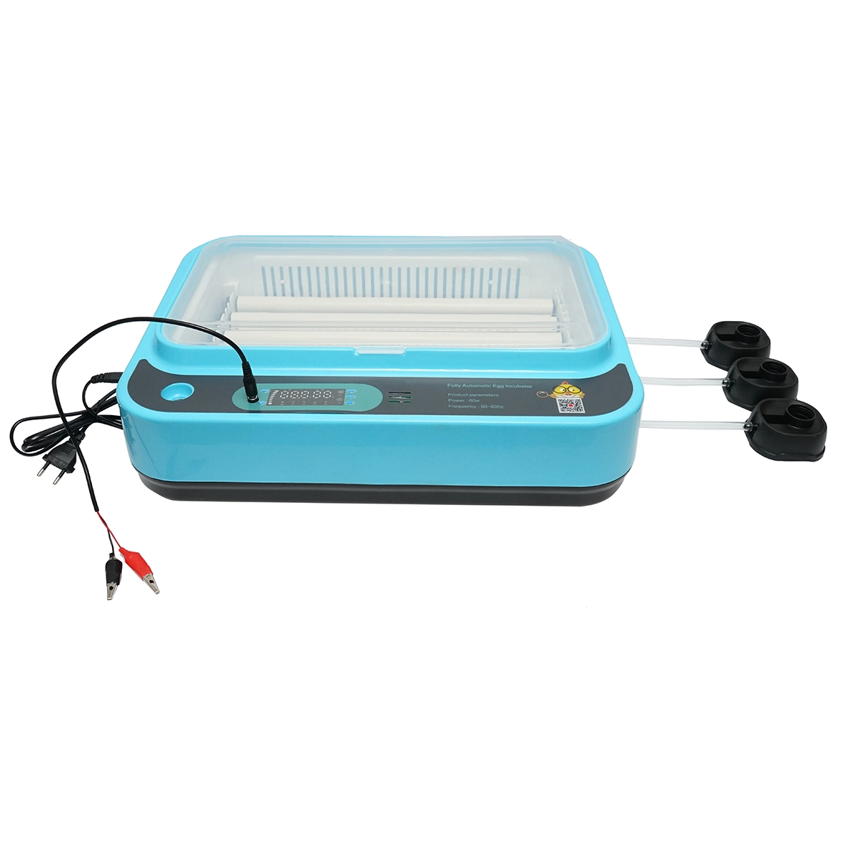 Incubator automat 36 oua (75W, 12V-220V) rotire automata, control temperatura, umiditate, afisaj electronic - ROYAL KRAFT Germania (DISPM84)
