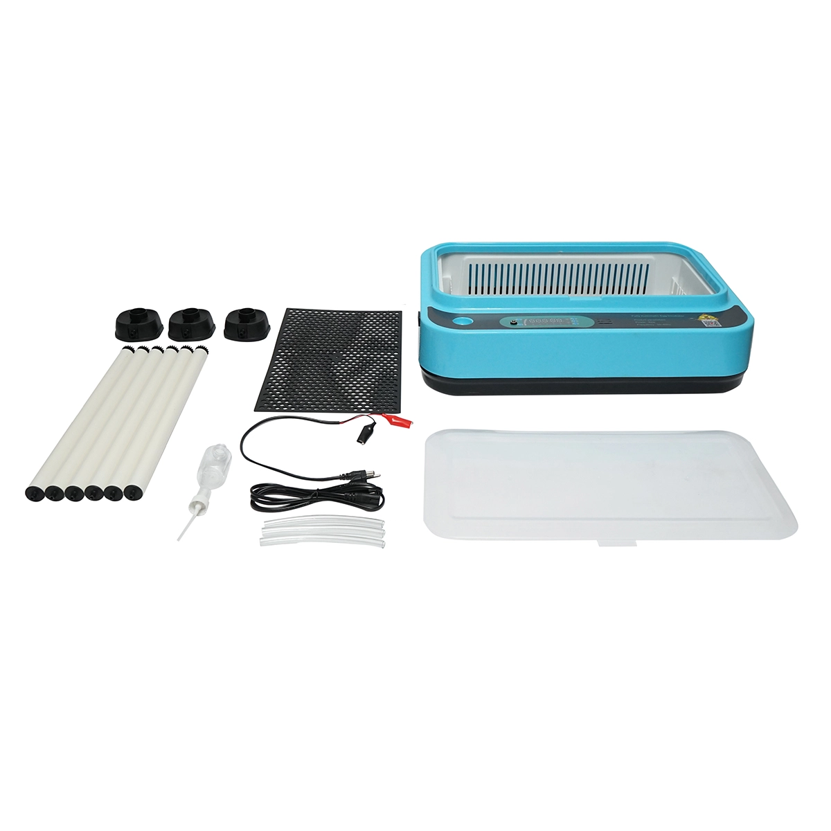 Incubator automat 36 oua (75W, 12V-220V) rotire automata, control temperatura, umiditate, afisaj electronic - ROYAL KRAFT Germania (DISPM84) - imagine 3