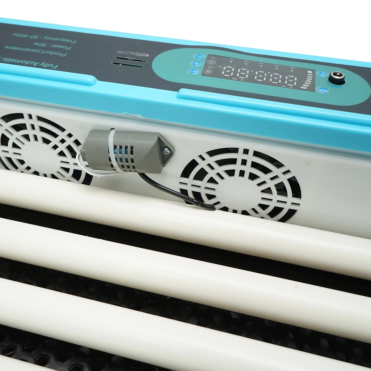 Incubator automat 36 oua (75W, 12V-220V) rotire automata, control temperatura, umiditate, afisaj electronic - ROYAL KRAFT Germania (DISPM84) - imagine 6