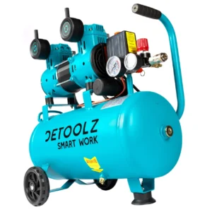 Compresor Aer fara Ulei (silentios) – 24 Litri/2 CP – 1500W (bobinaj cupru) – DETOOLZ Romania – (DZ-C334)