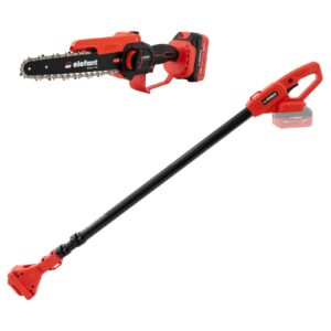 Set – Mini drujba si Extensie cu prelungire 2,5 metri pe Acumulator – ELEFANT ESBS8EP2.5 – 20V/4Ah – (16444)