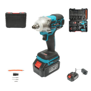 Cheie de Impact/Masina de Insurubat electrica cu 2 Acumulatori – 400NM – 1/2  – BRECKNER Germania (Brushless) – 21V/3Ah (DISUT09)