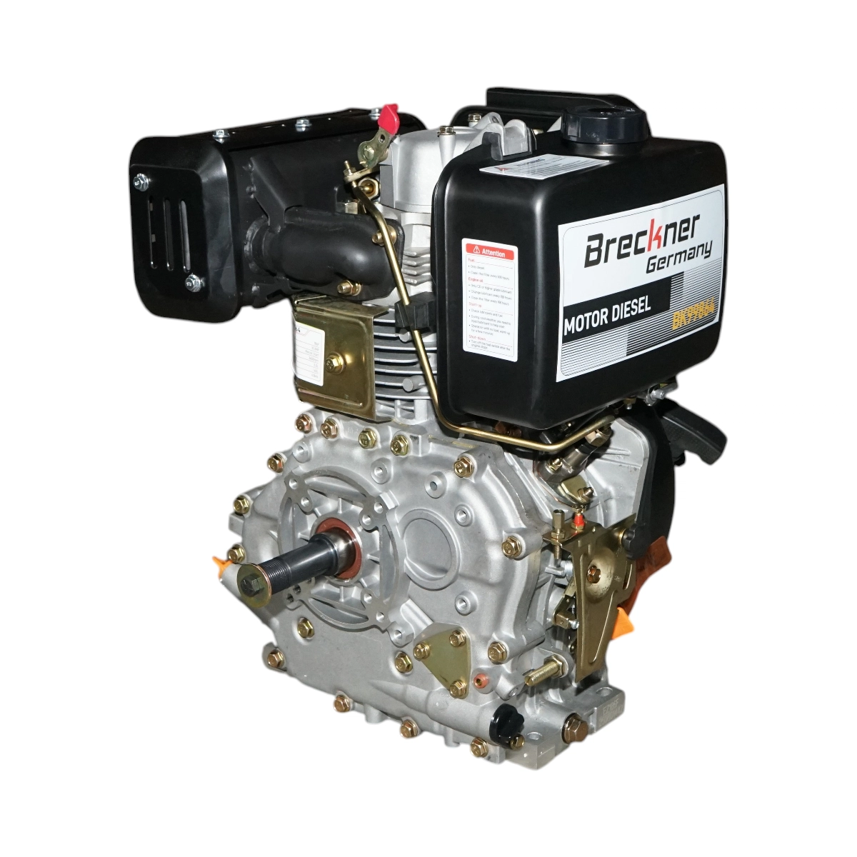 Motor uz general 4 timpi DIESEL (ax rotund filetat 25.4mm) – ROYAL KRAFT (BRECKNER) Germania – 418cc – 10CP (BK99864)
