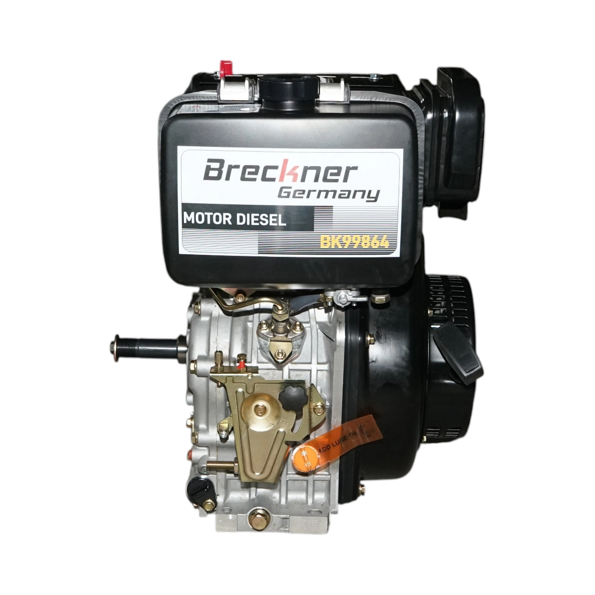 Motor uz general 4 timpi DIESEL (ax rotund filetat 25.4mm) – ROYAL KRAFT (BRECKNER) Germania – 418cc – 10CP (BK99864) - imagine 2