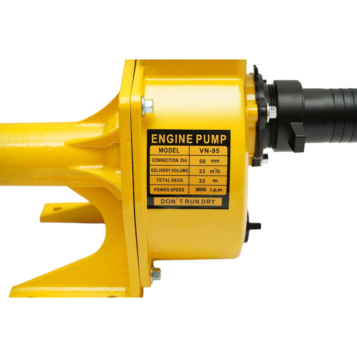 Pompa apa centrifuga autoamorsanta cu fulie dubla 3kW, 2 toli, debit 33 m3/h - ROYAL KRAFT Germania (DISVN95) - imagine 6