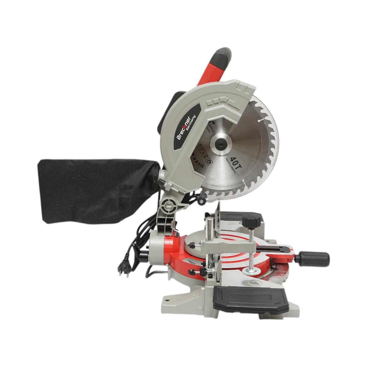 Fierastrau circular stationar 1800W (bobinaj cupru), disc 255mm 40T, taiere inclinata 45° - ROYAL KRAFT (Breckner) Germania - BK88827 - imagine 5