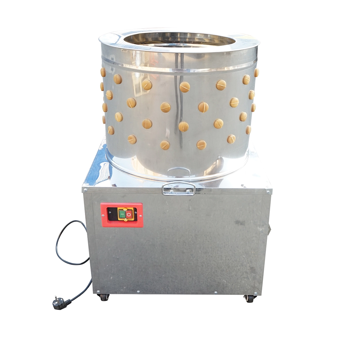 Deplumator pasari inox - 1500W (Bobinaj Cupru) - ROYAL KRAFT Germania - capacitate max. 4 pasari - 180 r/min (DISPM15) - imagine 2