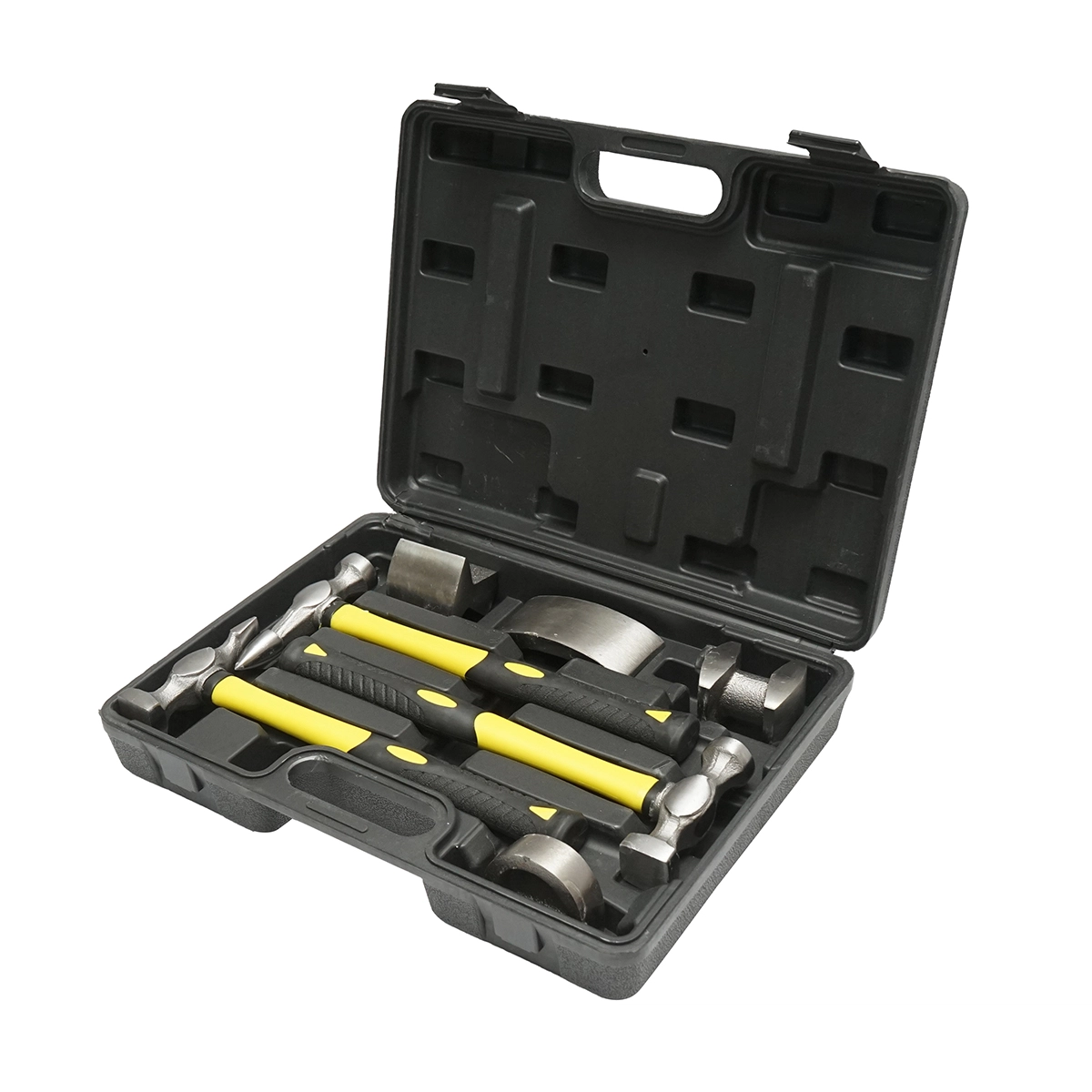 Trusa tinichigerie auto cu ciocane si nicovale 7 piese - ROYAL KRAFT (Breckner) Germany - DISSZ65