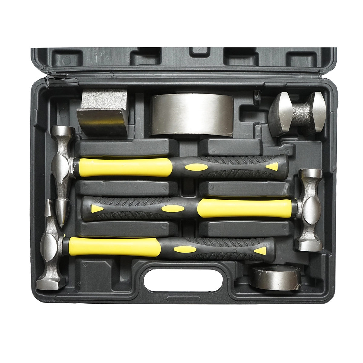 Trusa tinichigerie auto cu ciocane si nicovale 7 piese - ROYAL KRAFT (Breckner) Germany - DISSZ65 - imagine 2