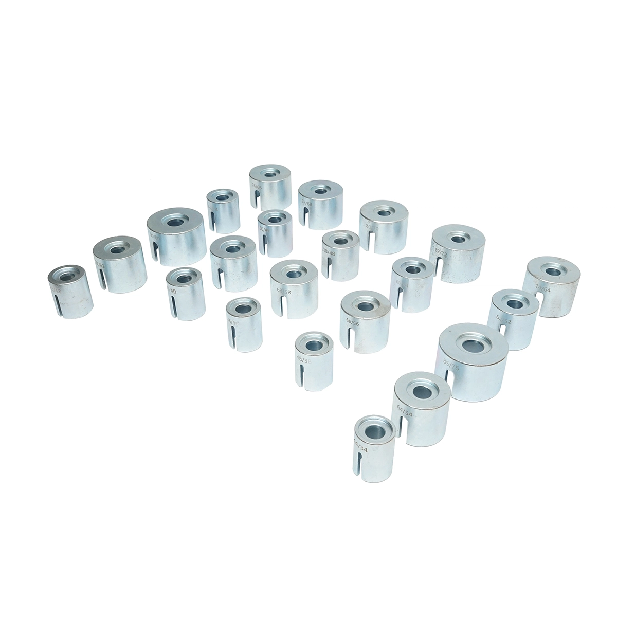 Trusa presa extractoare bucse si rulmenti 27 piese - ROYAL KRAFT (Breckner) Germany - BK78695 - imagine 3
