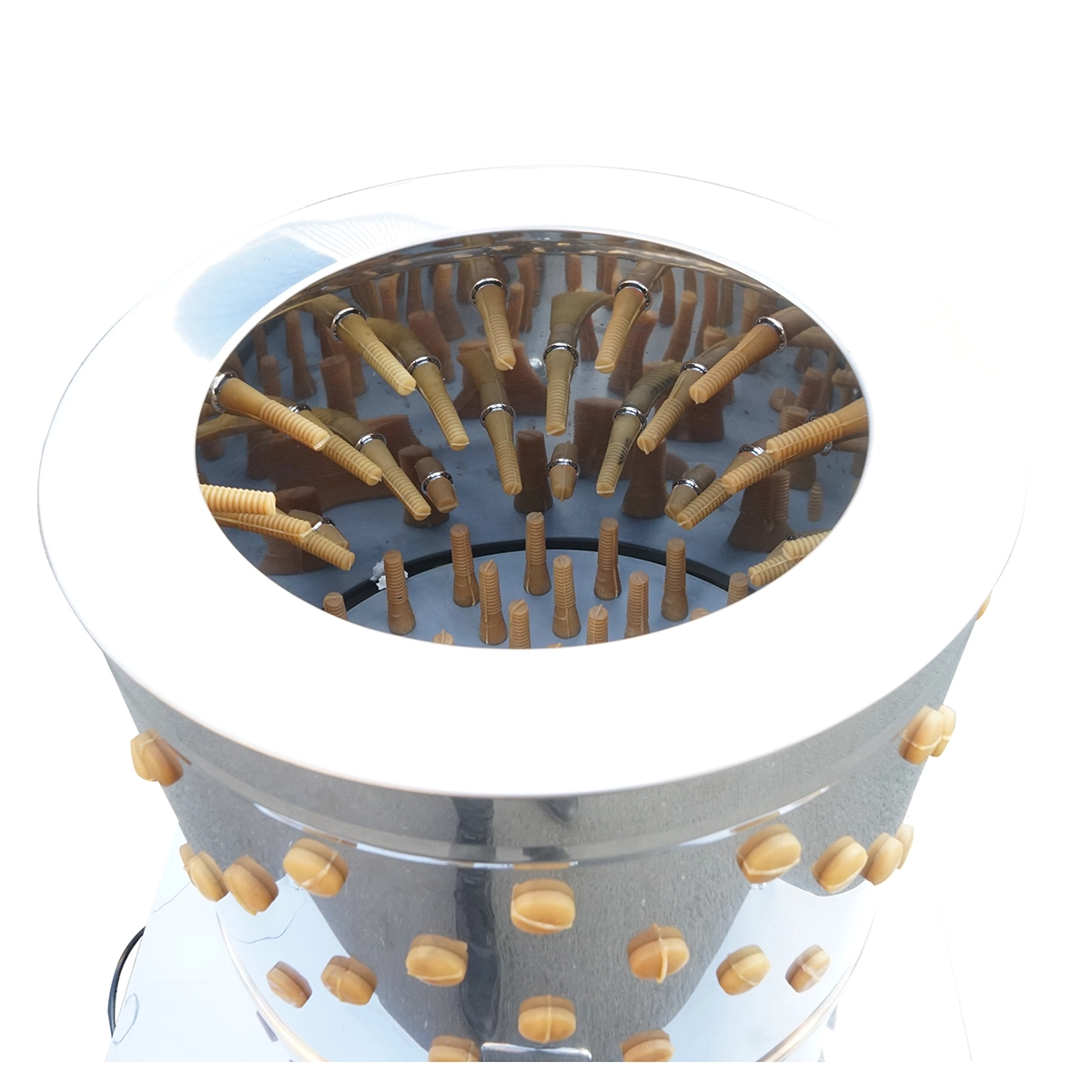 Deplumator pasari inox - 1500W (Bobinaj Cupru) - ROYAL KRAFT Germania - capacitate max. 4 pasari - 180 r/min (DISPM15) - imagine 5