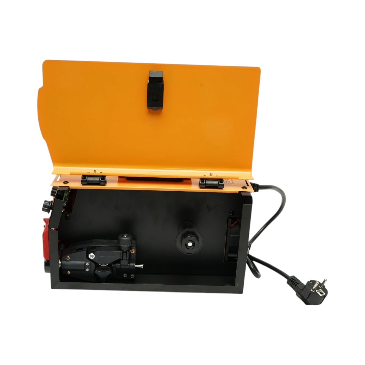 Aparat de sudura invertor 2 in 1 MIG/MMA fara gaz 200A, afisaj digital, sudare cu electrozi, rola sarma inclusa - ROYAL KRAFT (Breckner) Germania - BK99942 - imagine 6