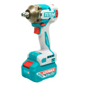 Masina de Insurubat electrica/Cheie Impact 1/2 cu Acumulator 42V/600Nm (Brushless) – TOTAL (Industrial) – TIWLI42461E