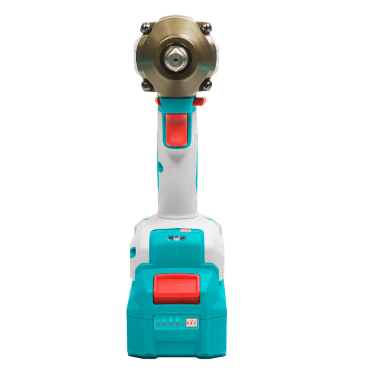 Masina de Insurubat electrica/Cheie Impact 1/2 cu Acumulator 42V/600Nm (Brushless) – TOTAL (Industrial) - TIWLI42461E - imagine 2