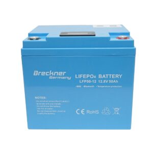 Baterie Li-ion LiFePO4 12.8V, 50Ah cu BMS, Bluetooth, LCD display si protectie temperatura – ROYAL KRAFT (Breckner) Germania – BK79693