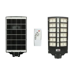 Lampa solara LED iluminat stradal 1000W cu panou solar 30W baterie LiFePO4 25000mAh senzor miscare prindere stalp – ROYAL KRAFT (Breckner) Germania – BK00622