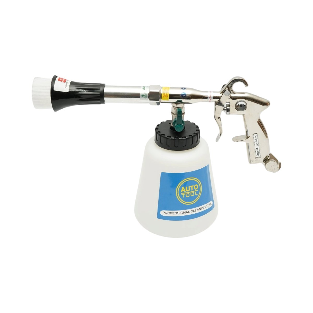 Pistol pneumatic curatare tapiterie interior Tornador profesional cu adaptor vacuum 1L - ROYAL KRAFT (Breckner) Germania - BK00287 - imagine 2