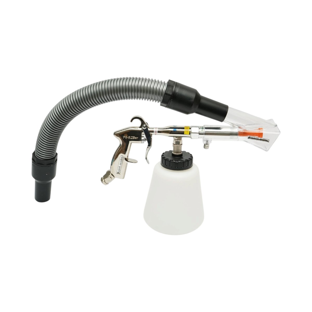 Pistol pneumatic curatare tapiterie interior Tornador profesional cu adaptor vacuum 1L - ROYAL KRAFT (Breckner) Germania - BK00287 - imagine 3