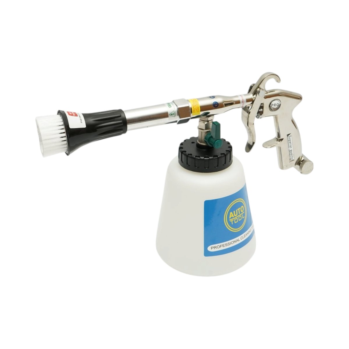 Pistol pneumatic curatare tapiterie interior Tornador profesional cu adaptor vacuum 1L - ROYAL KRAFT (Breckner) Germania - BK00287 - imagine 4