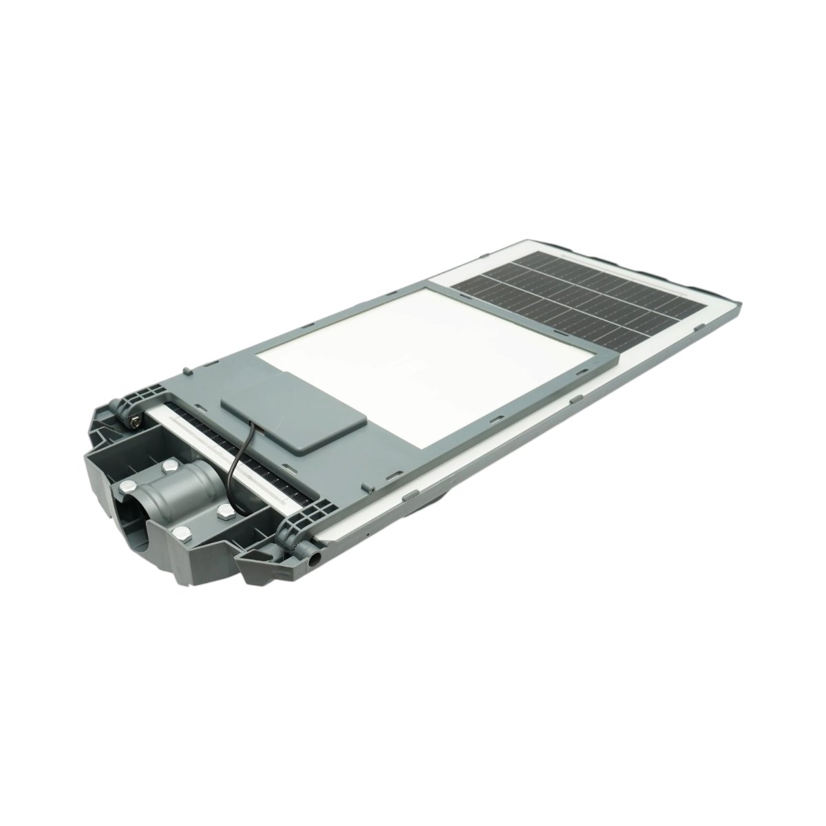Lampa solara LED iluminat stradal 800W cu panou solar 40W baterie 30000mAh senzor miscare telecomanda prindere stalp IP65 - ROYAL KRAFT (Breckner) Germania - BK00166 - imagine 6