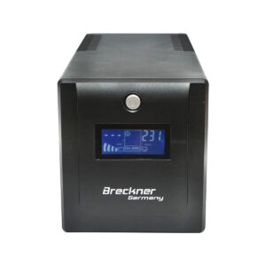 UPS 1000VA/600W cu baterii 2x7Ah si 4 prize schuko, LCD, USB, AVR – ROYAL KRAFT (Breckner) Germania – BK69765