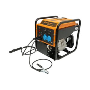 Generator electric 2000W (220V) cu aparat de sudura 250Ah MMA motor pe benzina 7CP 4 Timpi 212cc – ROYAL KRAFT (Breckner) Germania – BK99941