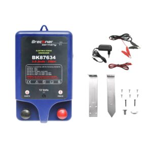 Generator impulsuri 220V (3 Joule) 25 km cu impamantare pentru gard electric – ROYAL KRAFT (Breckner) Germania – BK87634
