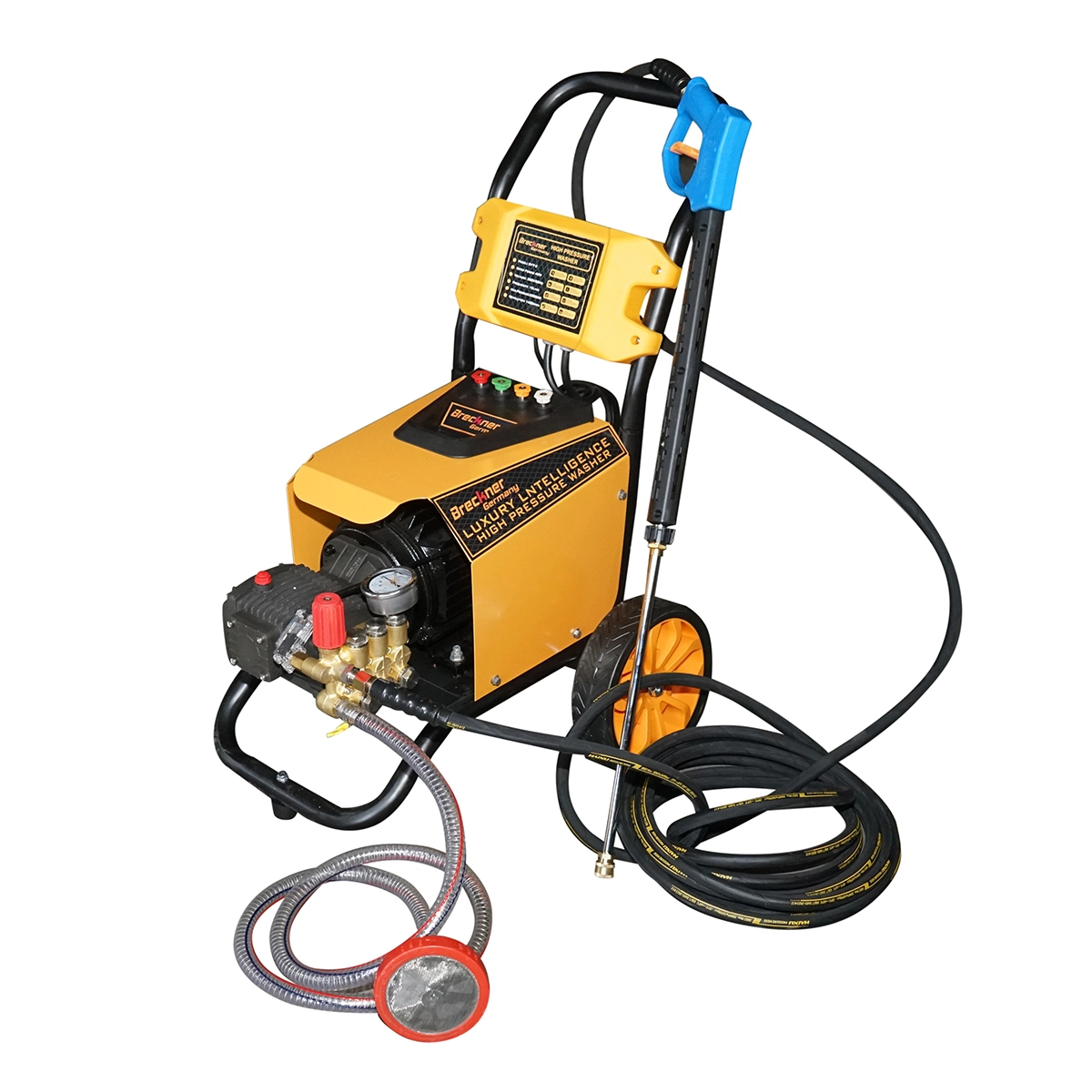 Aparat de spalat cu presiune (4KW/380V) 220 bar debit 15 L/min cu furtun si pistol - ROYAL KRAFT (Breckner) Germania - BK76311