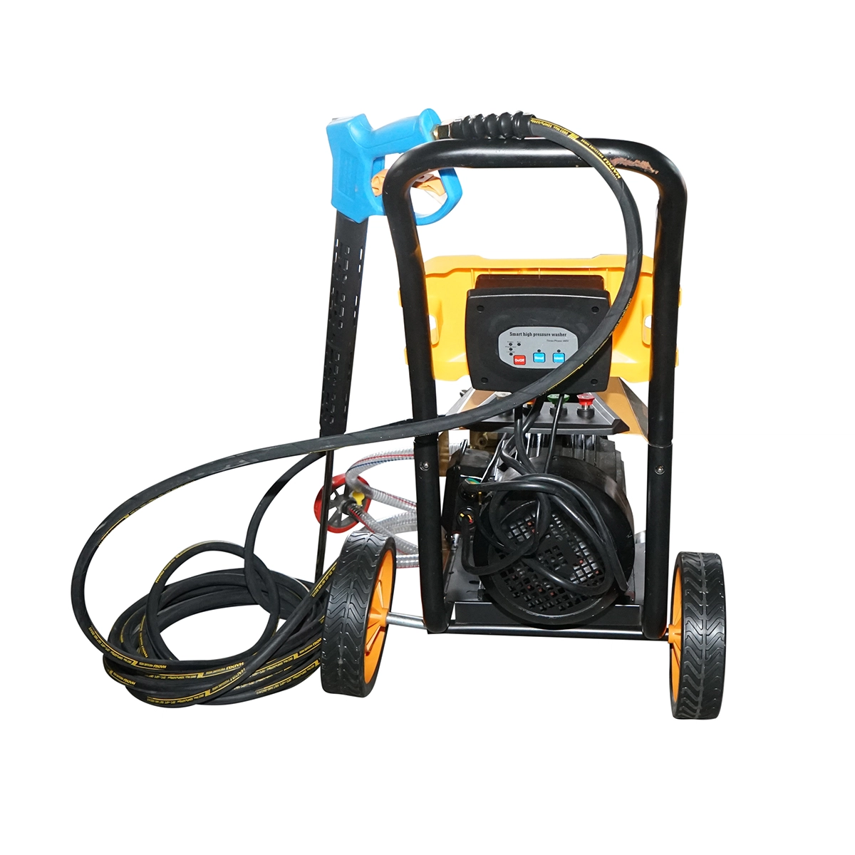 Aparat de spalat cu presiune (4KW/380V) 220 bar debit 15 L/min cu furtun si pistol - ROYAL KRAFT (Breckner) Germania - BK76311 - imagine 7