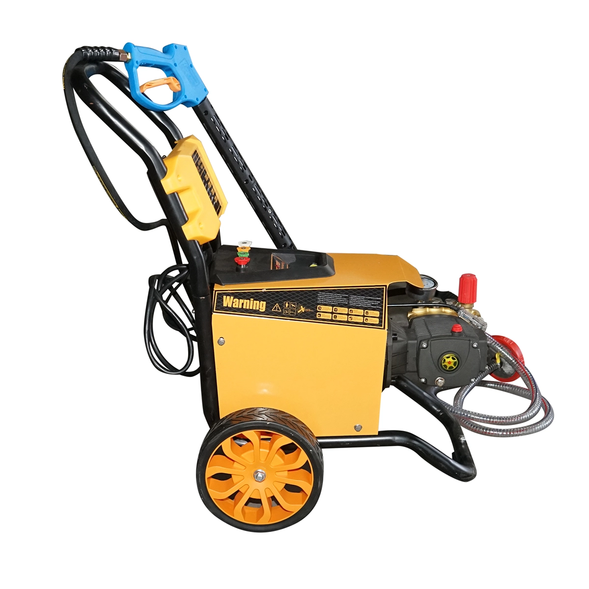 Aparat de spalat cu presiune (4KW/380V) 220 bar debit 15 L/min cu furtun si pistol - ROYAL KRAFT (Breckner) Germania - BK76311 - imagine 4