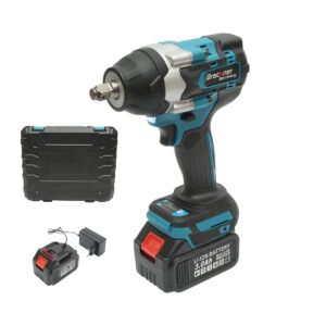 Cheie de Impact/Masina de Insurubat electrica cu 2 Acumulatori – 800NM – 1/2  – BRECKNER Germania (Brushless) – 21V/3Ah (BK92495)