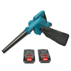 Suflanta aer si aspirator de gradina cu 2 acumulatori 21V/2Ah Li-ion debit aer 2.8 m3/min – ROYAL KRAFT (Breckner) Germania – BK00430