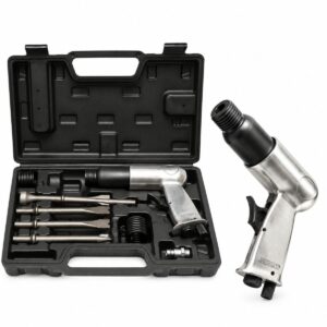 Trusa dalta pneumatica de impact 3500BPM 4 dalti 170mm presiune 6.3 bar 8 piese – ROYAL KRAFT (Breckner) Germania – BK00520