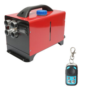 Sirocou/incalzitor stationar portabil 12-24V/220V 5KW display LCD cu telecomanda si bujie Kyocera – ROYAL KRAFT (Breckner) Germania – BK78255